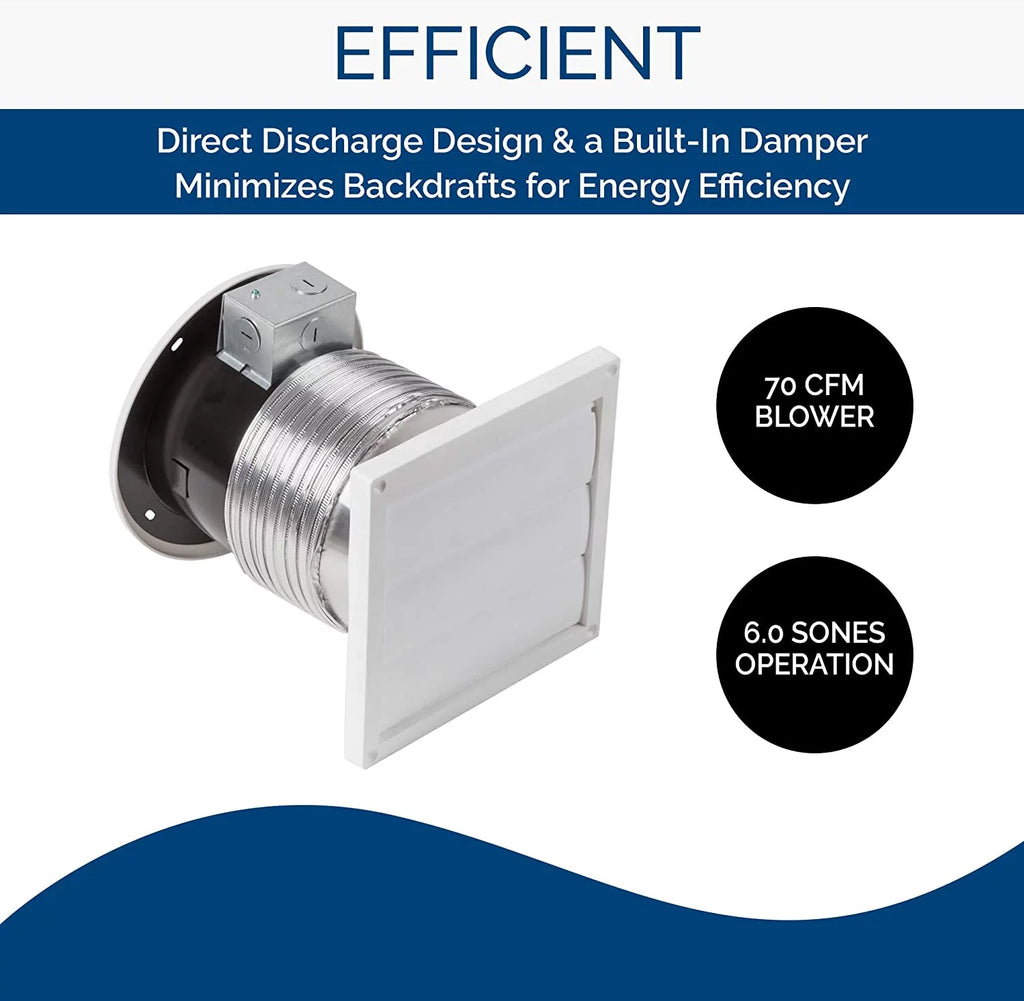 6-Inch Through-Wall Fan X257