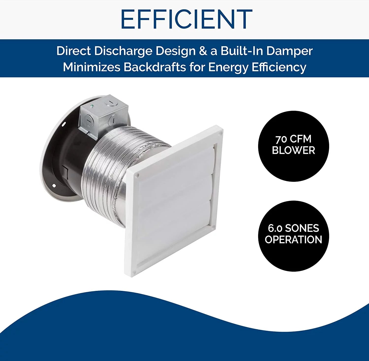 6-Inch Through-Wall Fan X257