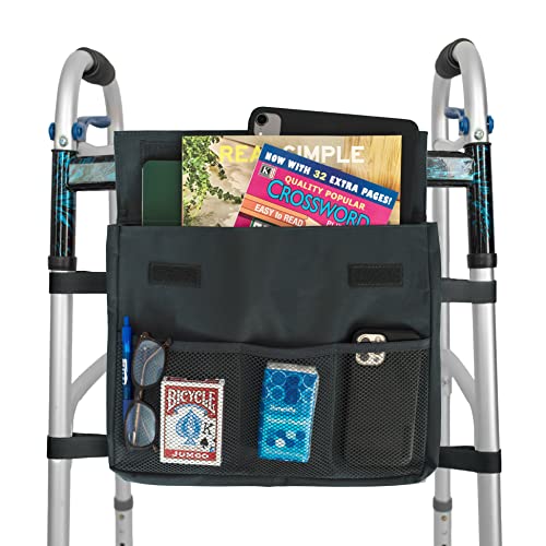 Dark Blue 6-Pocket Walker Bag O254