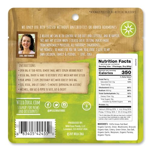 Variety 7-pack Freeze Dried Meals D445