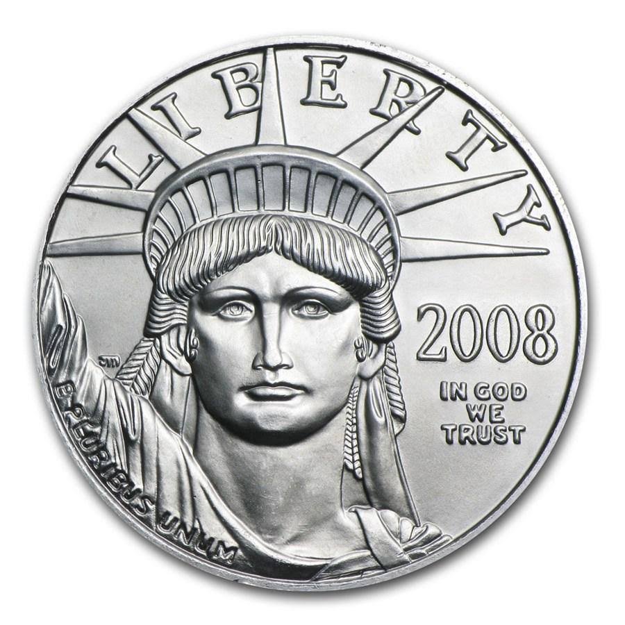 1/10 oz Platinum American Eagle BU Z7590