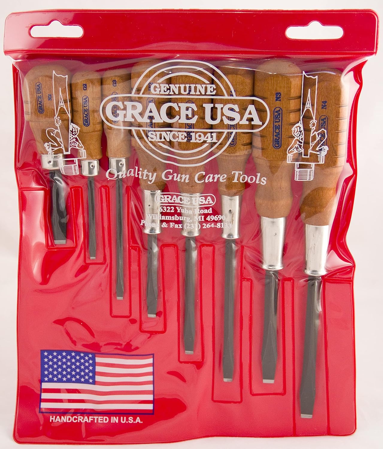 8 Piece Gun Care Screwdriver Set I668