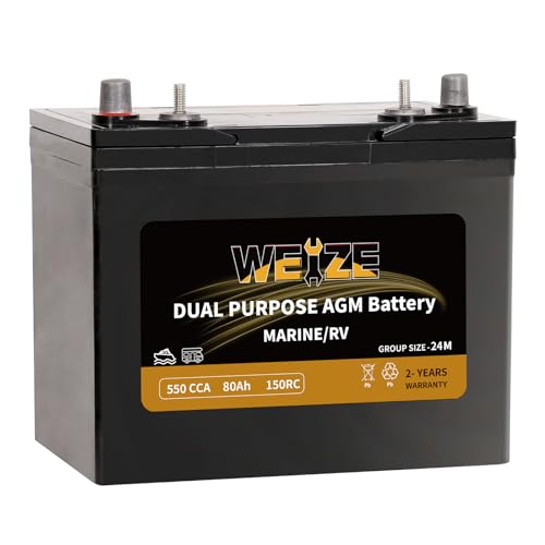 12V 105AH 200RC 825CCA AGM Marine Battery P243