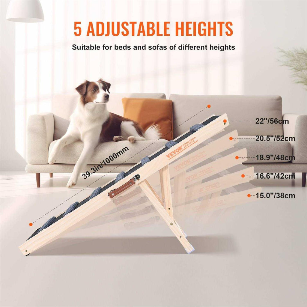Folding Adjustable Dog Ramp Q18232