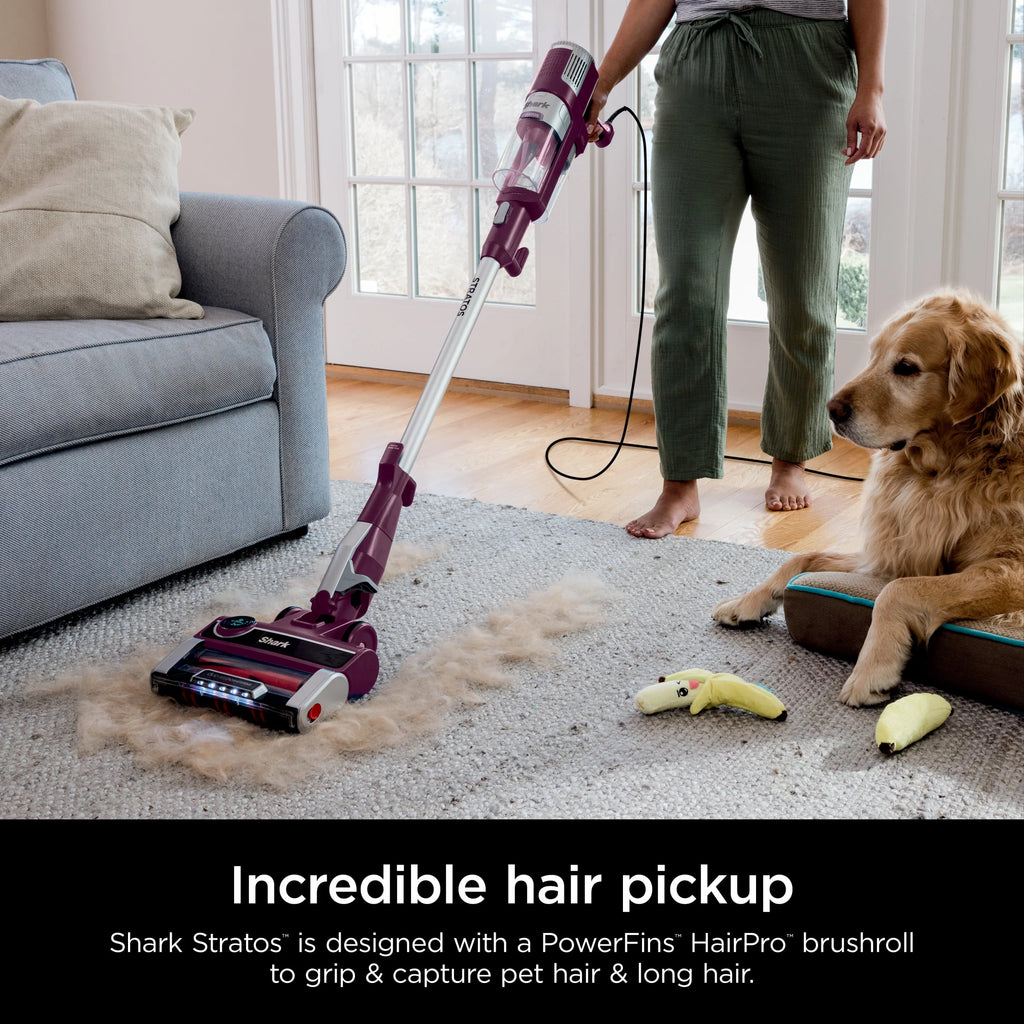 Corded Stick Vacuum with Self-Cleaning Brushroll L40856