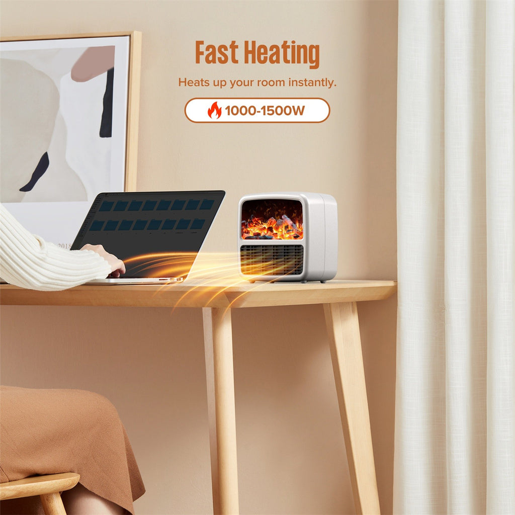 Small Ceramic Electric Space Heater C10945