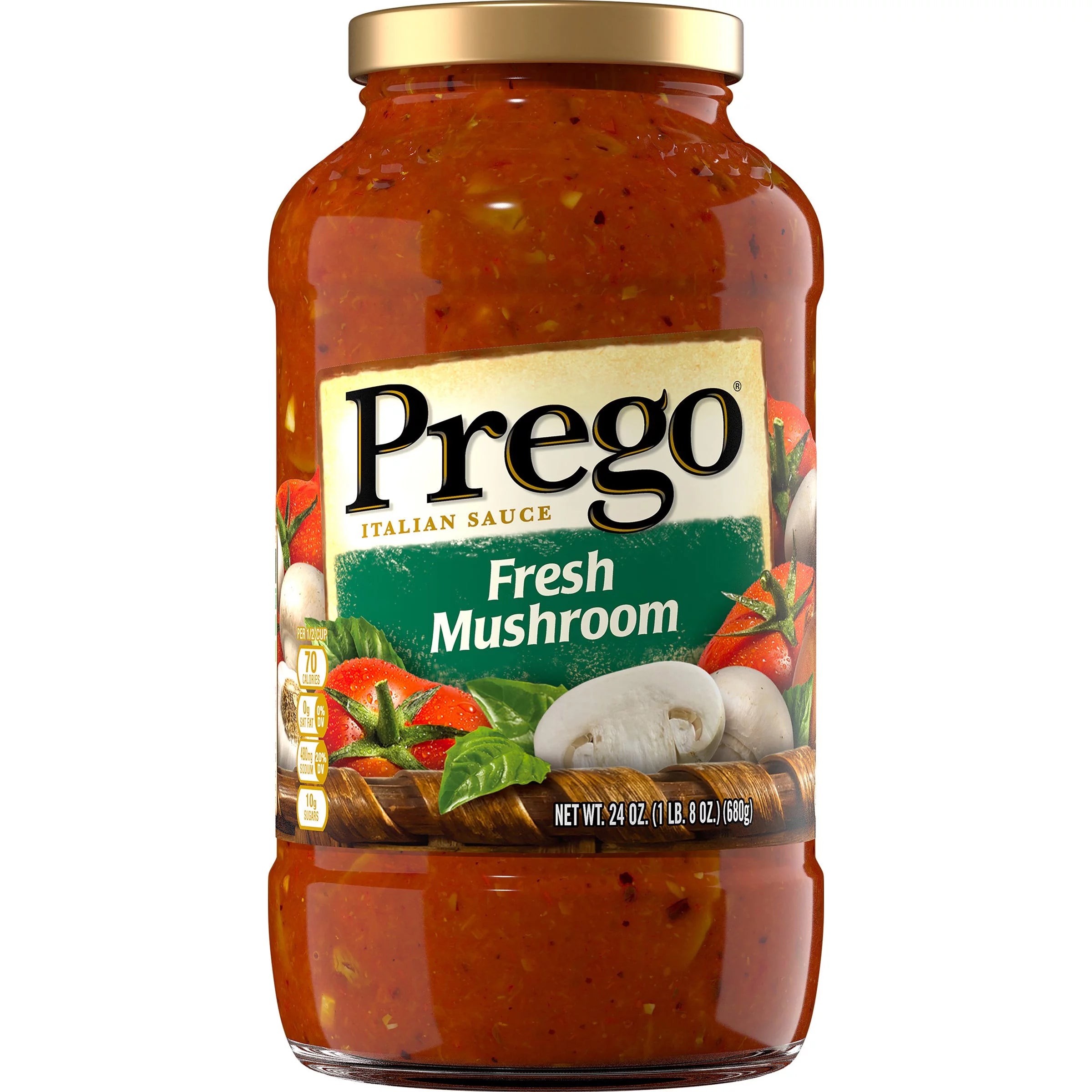 24oz Pack of 8 Italian Tomato Sauce with Fresh Mushroom R613060