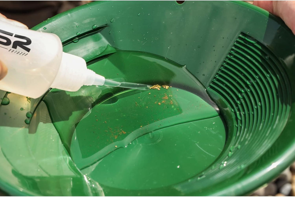 7pc Gold Prospecting Kit with Green Gold Pans J17693