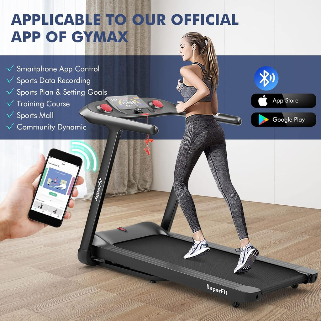 4.75HP Folding Treadmill with 15% Auto Incline Z4886