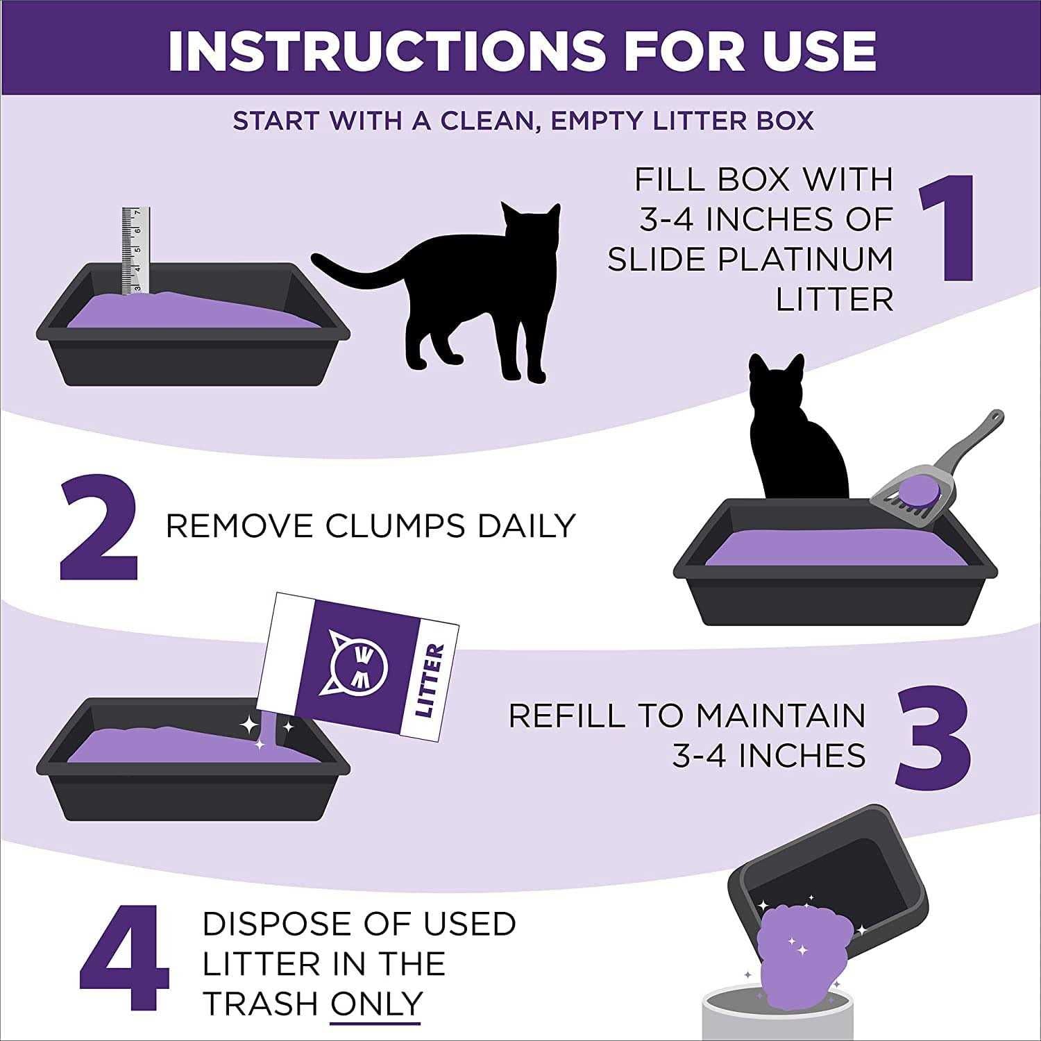 Platinum Easy Clean-Up Clumping Cat Litter I86844
