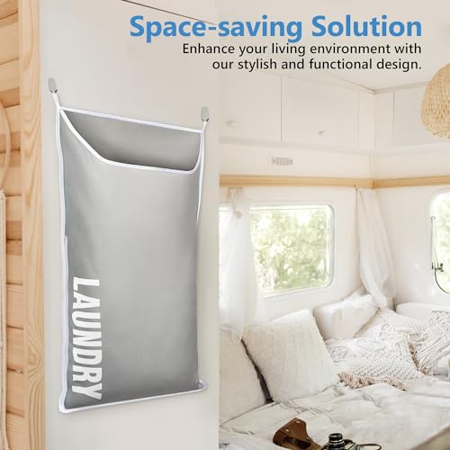 XL Hanging Laundry Hamper Bag H144