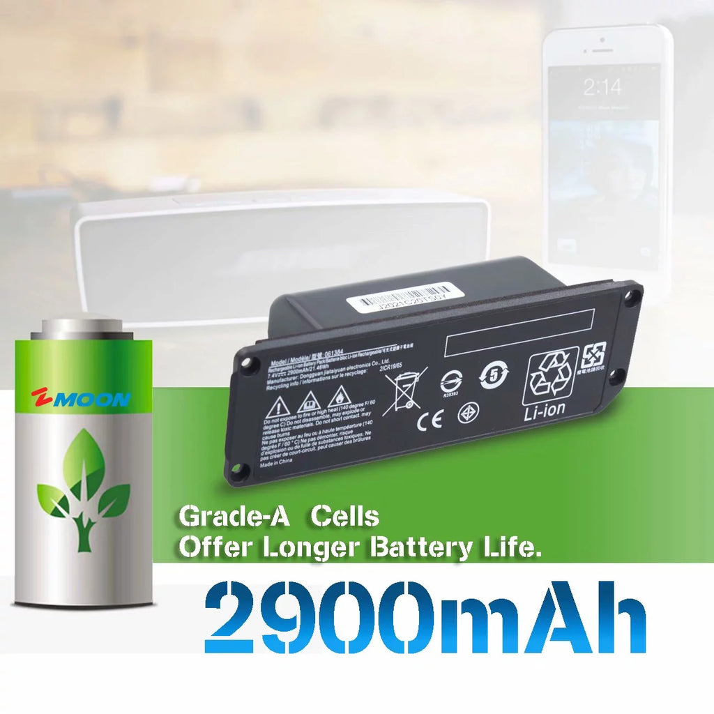 7.4V 2900mAh Replacement Battery for Boses SoundLink Mini Bluetooth Speaker L4189