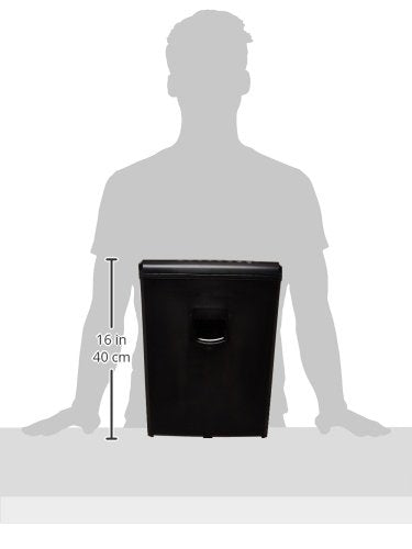 10-Sheet Micro-Cut Paper and Credit Card Shredder with 4-Gallon Pullout Wastebasket V6161
