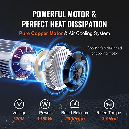 2200 lbs 1600W 110V Electric Steel Wire Winch with Wireless Remote Control 40ft Single Cable Lifting Height E77968