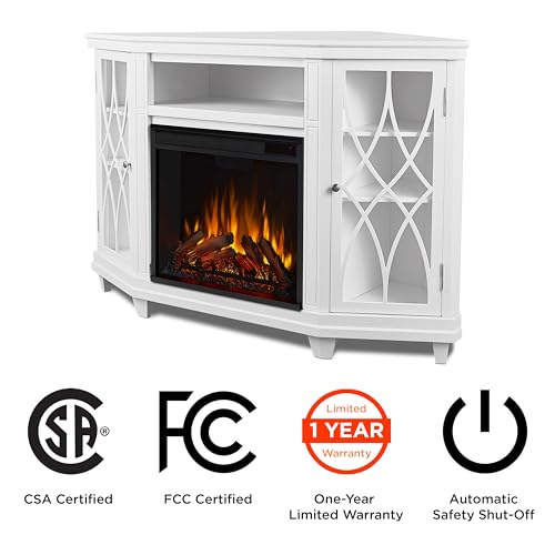 56" Corner Electric Fireplace TV Stand U186217