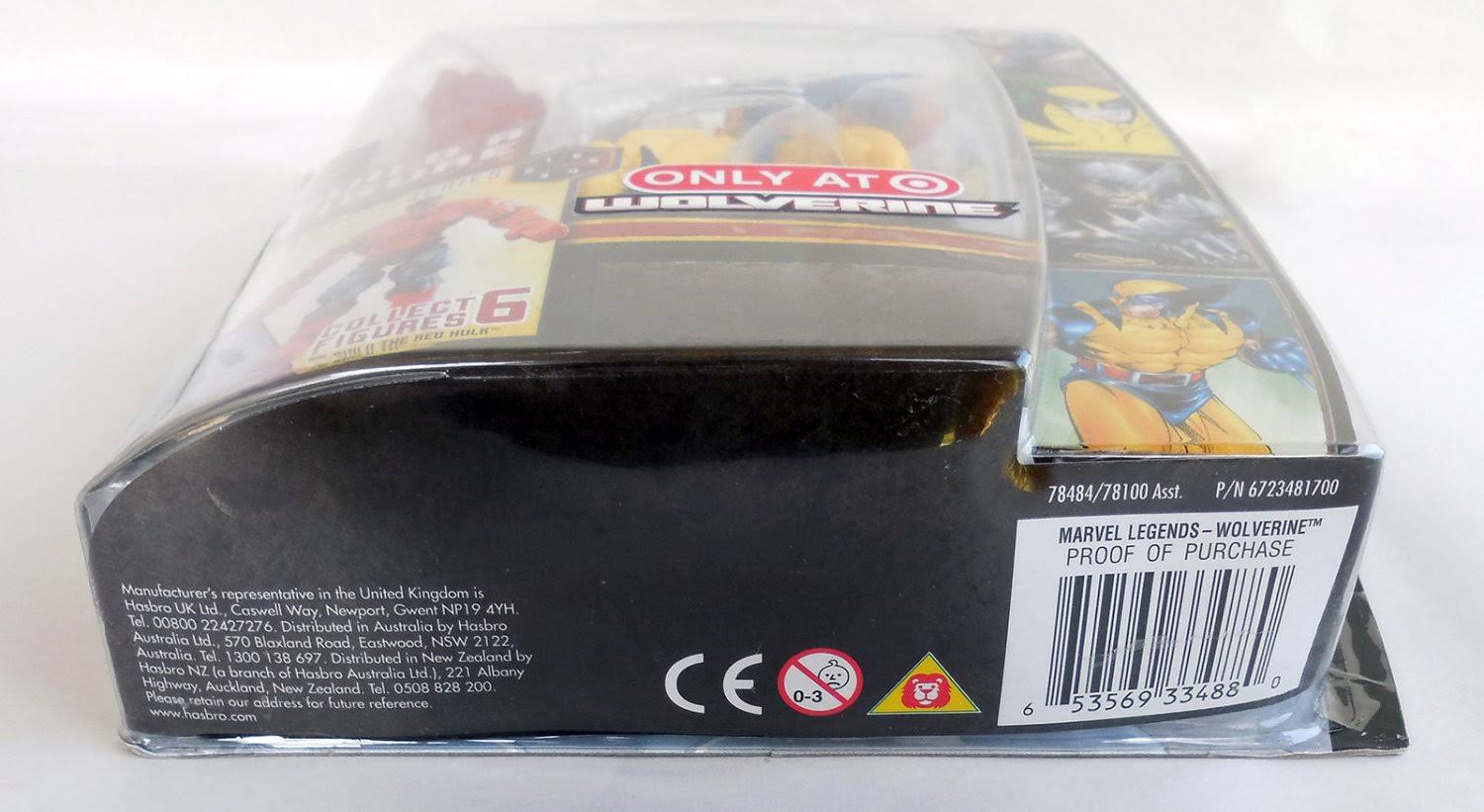 Red Hulk Build-A-Figure Wave Action Figure Wolverine A772666