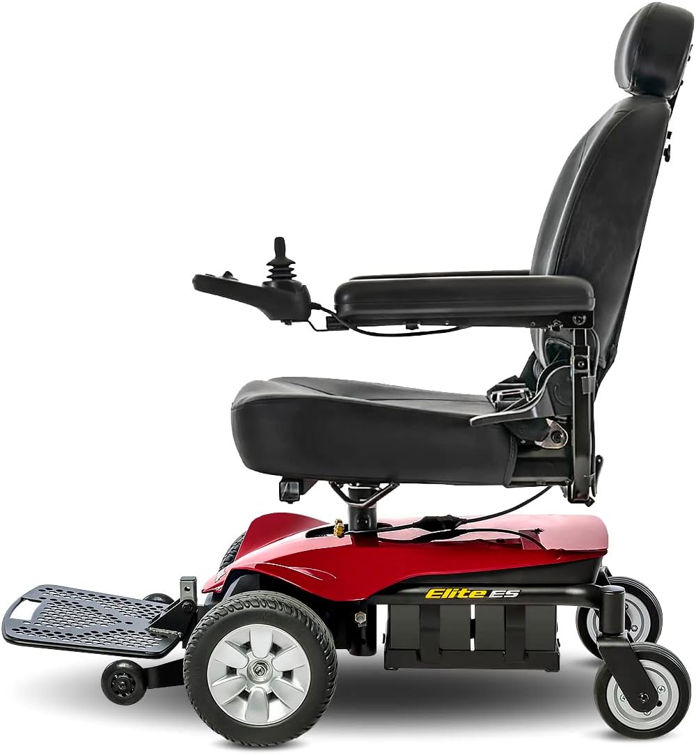 Red Power Chair, 300 lbs. WC, 4 MPH, 15 Miles Range Per Charge I477