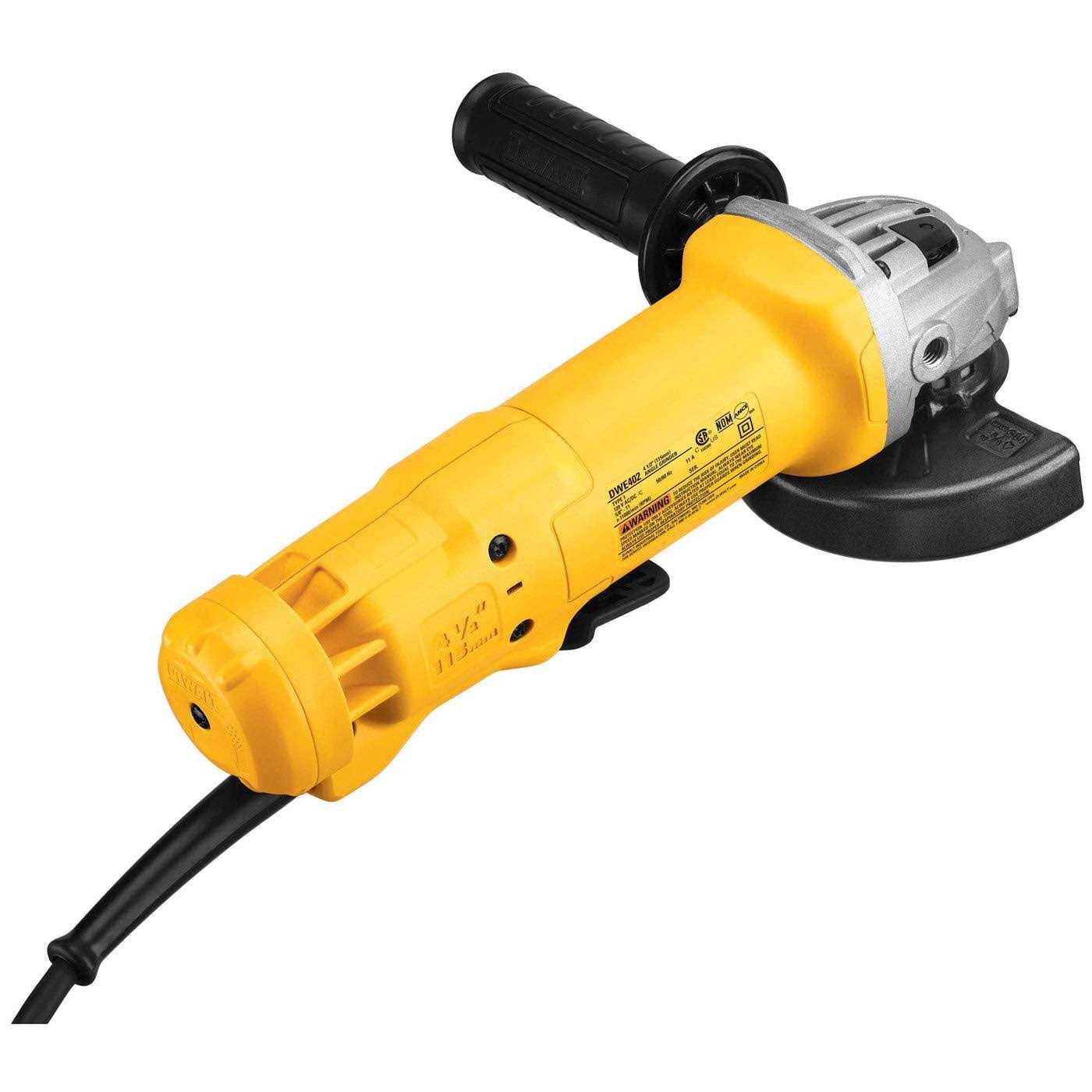 4-1/2-Inch Paddle Switch Angle Grinder V46761