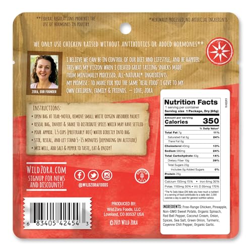 Variety 7-pack Freeze Dried Meals D445