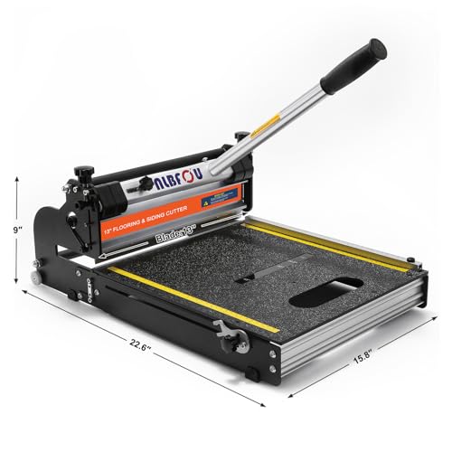13" Pro Vinyl Floor Cutter for LVP, LVT, SPC, PVC, VCT, WPC and Rigid Core Vinyl Plank Flooring O417879