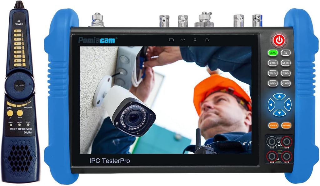7'' IPS Touch Screen WiFi 4K H.265 HDMI 8MP CVI TVI AHD SDI CVBS Camera Tester Q82964