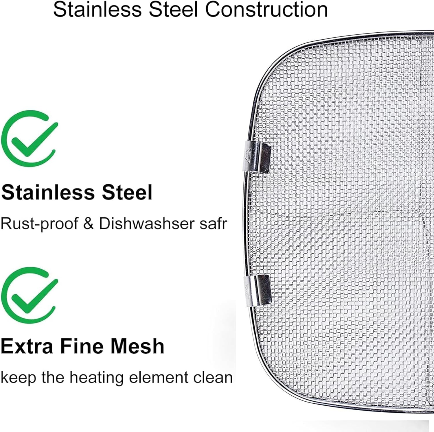 2 Pack Stainless Steel Splatter Shield M42904