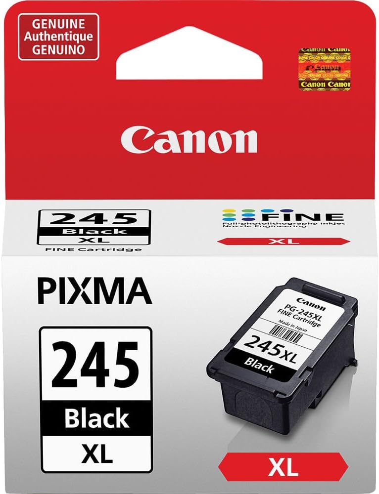 CL-246XL Color Ink Cartridge & Two PG-245XL Black Cartridge M6642