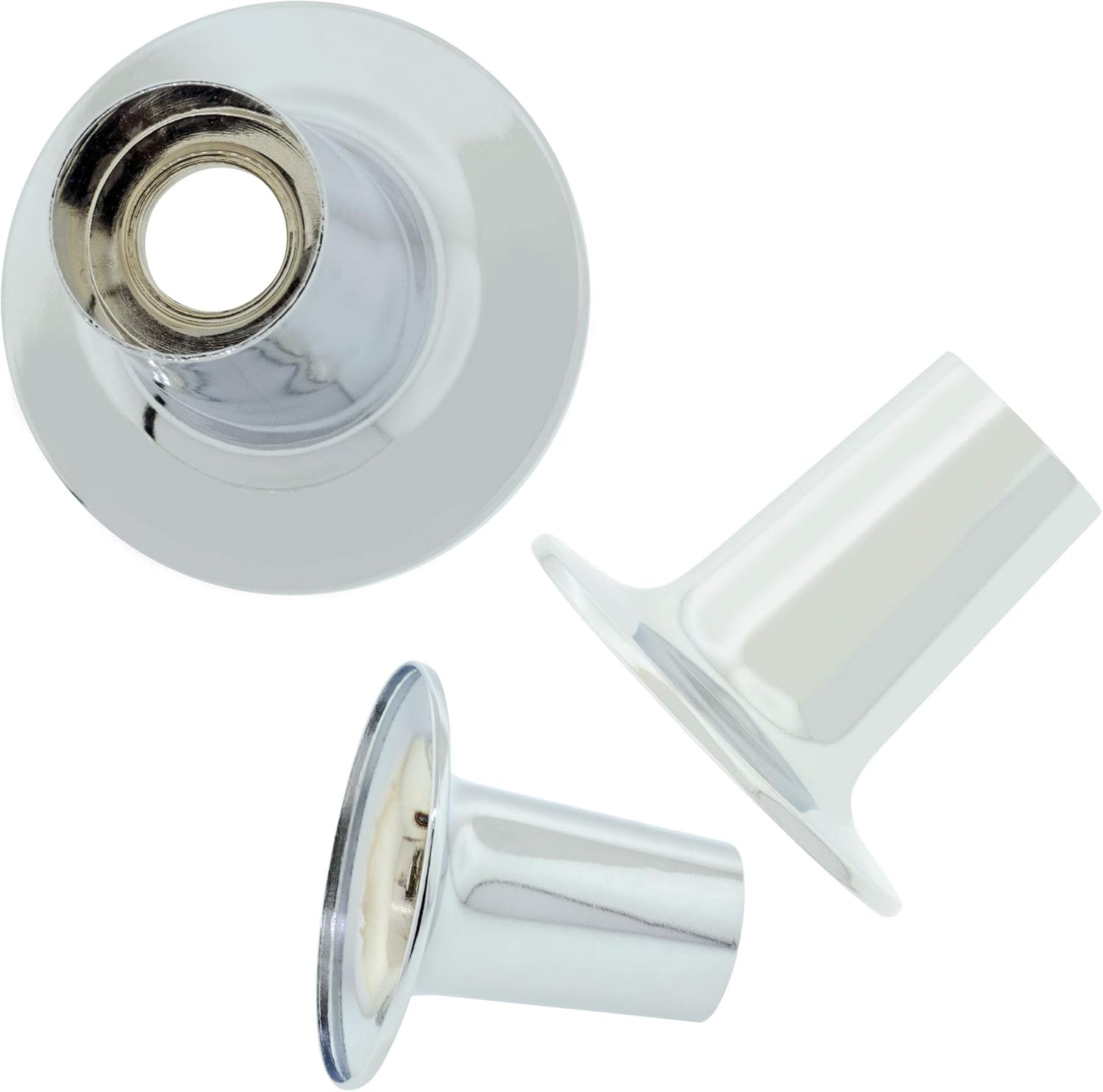 Polished Chrome Bathtub and Shower Valve Repair Kit Pack of 2 Q332109