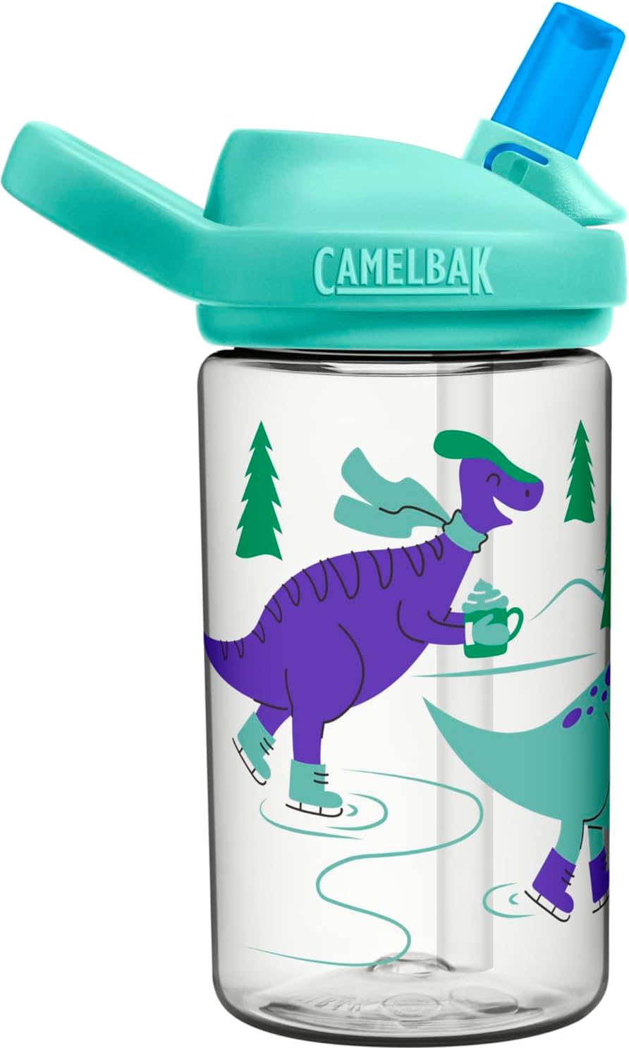 14 oz Kids Water Bottle with Straw Top A6275