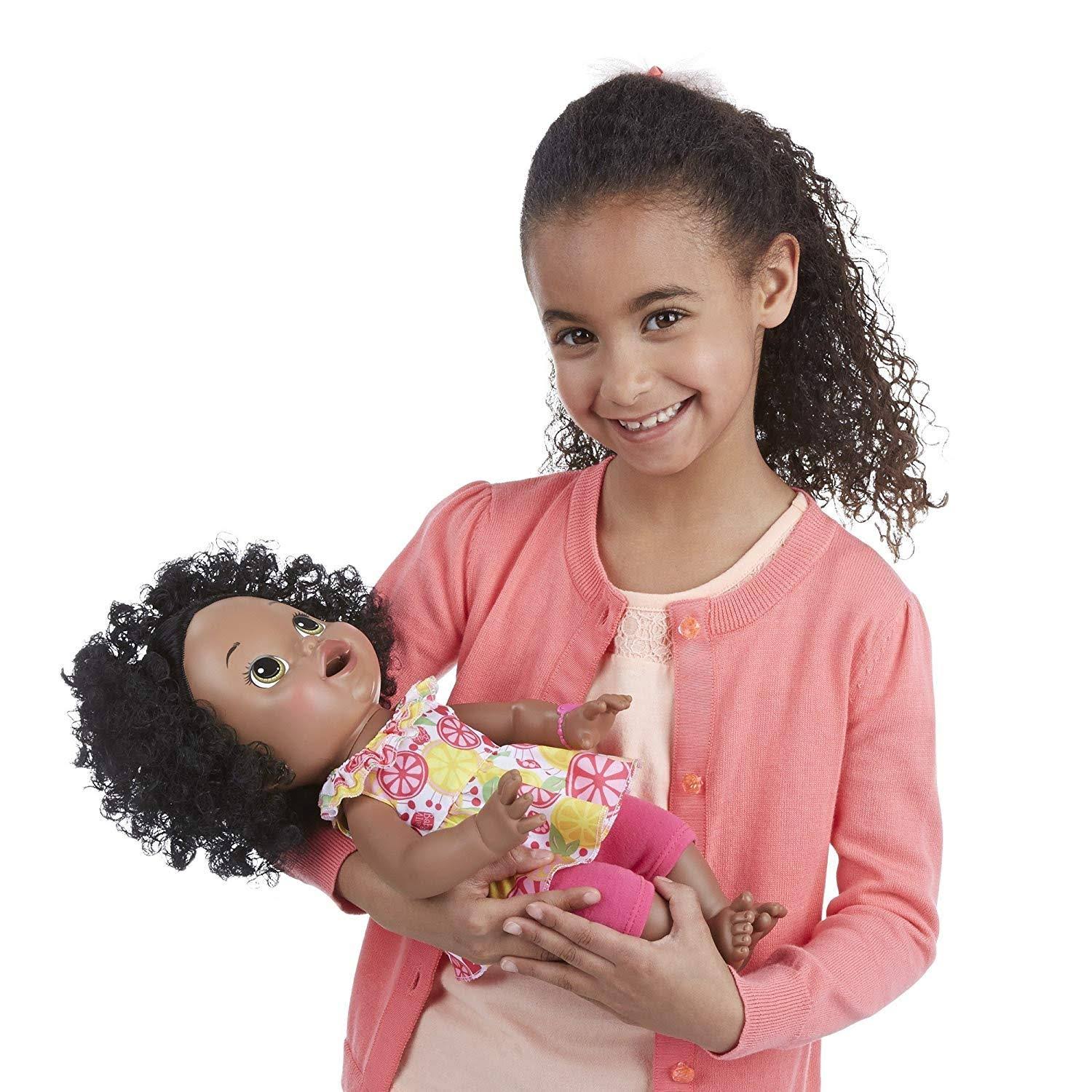 Baby Alive Super Snacks Snackin Sara African American L49161