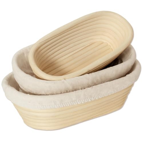 Bread Proofing Baskets Set of 3 M492