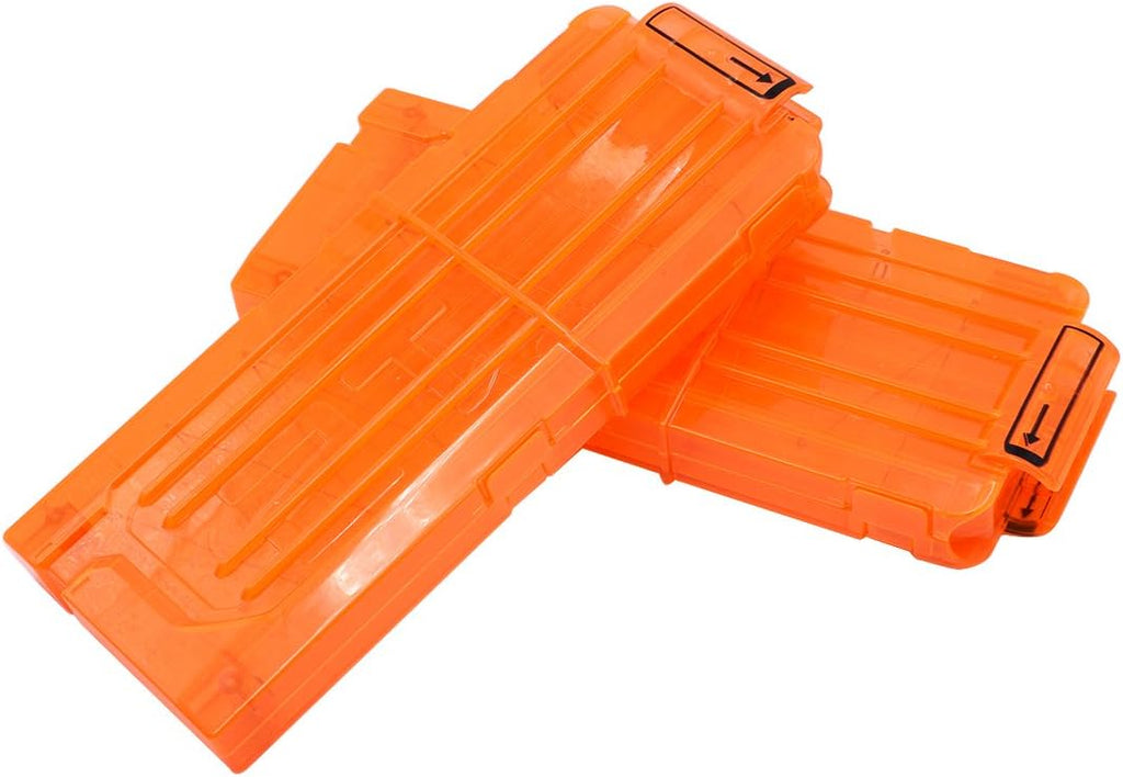 4 Pack 12 Darts Quick Reload Clips Magazine Clips D22928