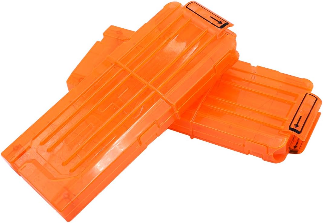 4 Pack 12 Darts Quick Reload Clips Magazine Clips D22928