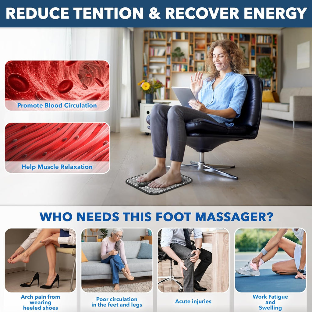EMS Foot Massager Mat J28601