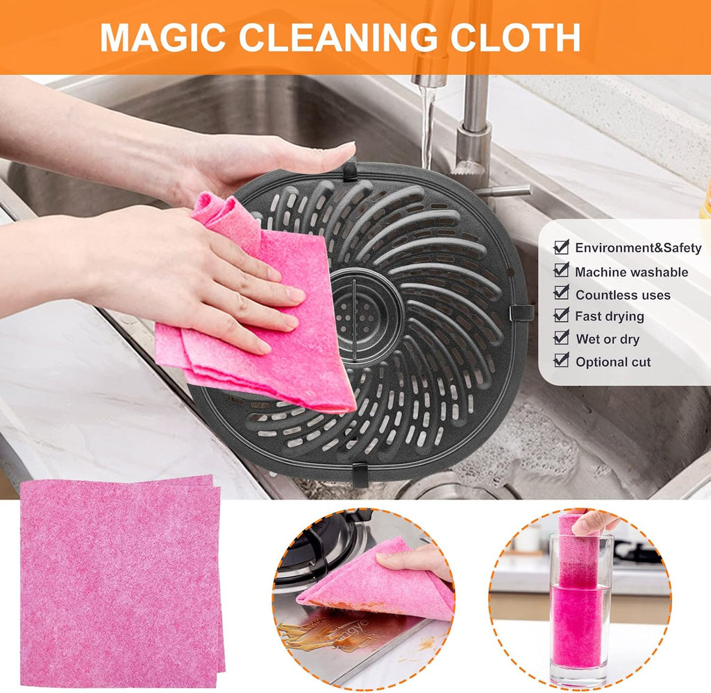 Nonstick Air Fryer Crisper Plate Tray with Rubber Bumpers for 7QT Air Fryer Y40902