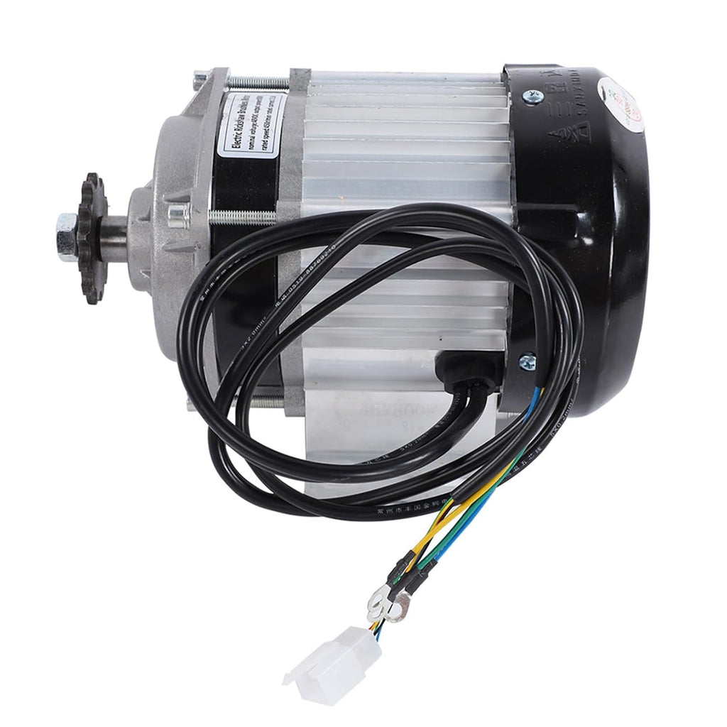 48V 800W DC Brushless Motor Kit, Aluminum Alloy Electric Bike Tricycle Scooter Conversion Kit E9132