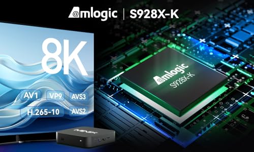 8K Android Media Player with 8GB RAM 128GB eMMC K535