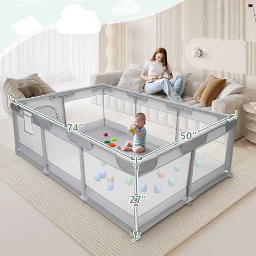 50x50 Baby Playpen with Gate L43668