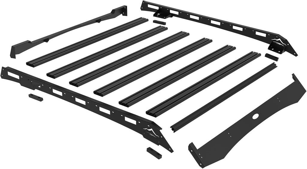 Roof Rack Top Basket Luggage Storage Cargo Carriers for Double Cab L4793