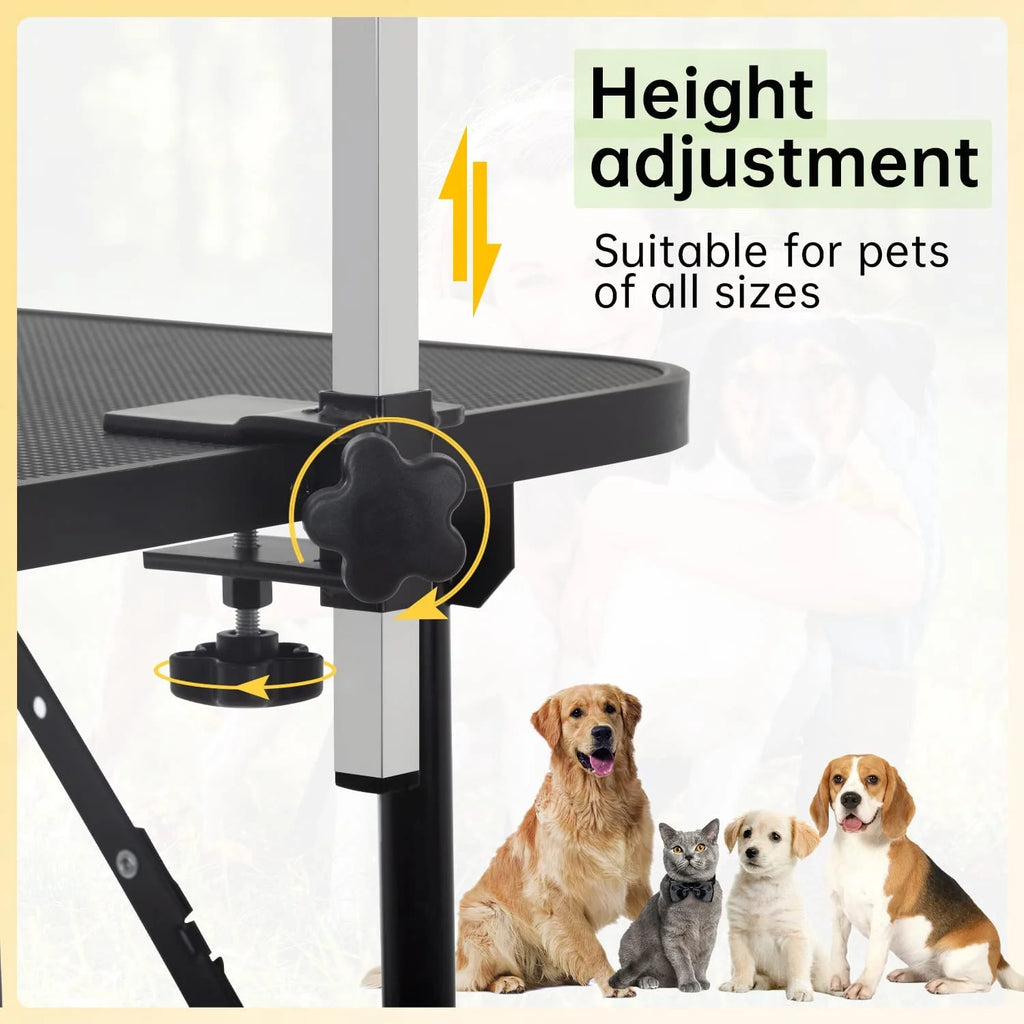 32in Foldable Adjustable Pet Grooming Table W951797