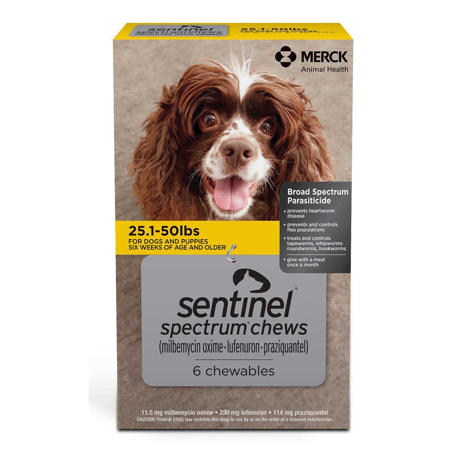 Sentinel Spectrum for Dogs S62729
