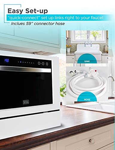Compact Countertop Dishwasher D620073