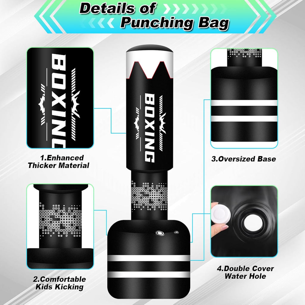 71'' Standing Punching Bag with Stand J297034
