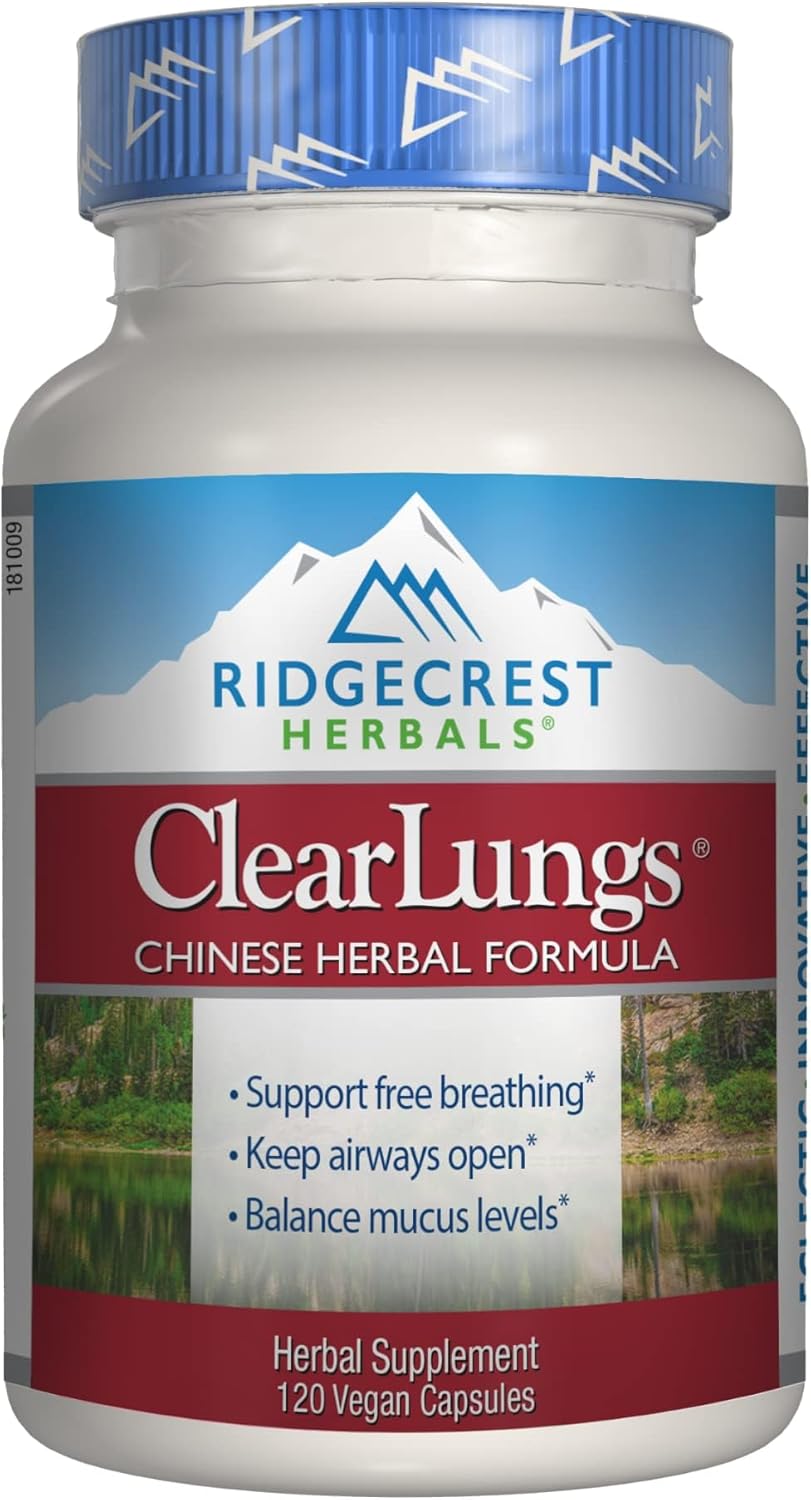 120 Vegetarian Capsules Herbal Breathing Support Y10947