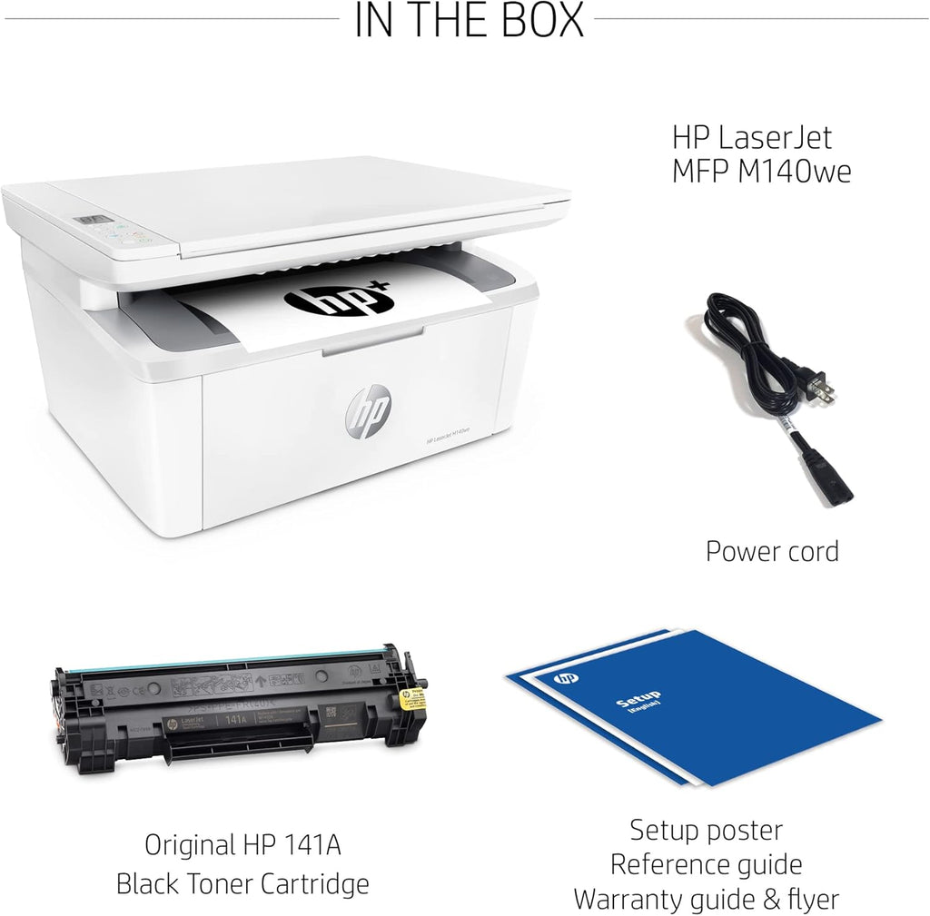 Black & White Wireless All-in-One Printer F78065