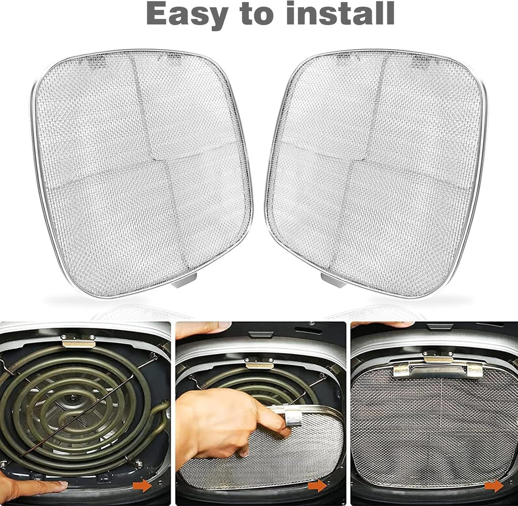 2 Pack Stainless Steel Splatter Shield M42904