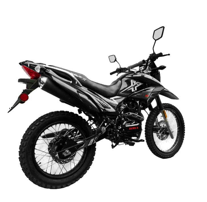 250cc Dual Sports Dirtbike (Black) S3618