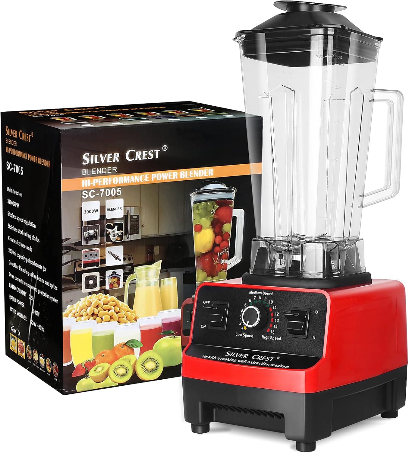 1500W High Power 2500ml Blender W72267