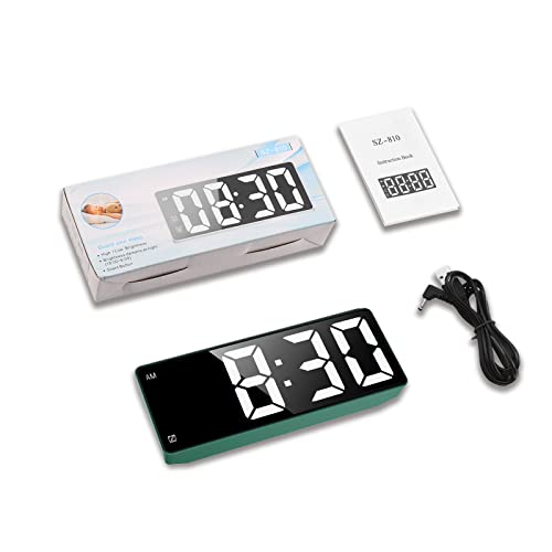 6.5'' LED Digital Alarm Clock with USB Charging Port, Dual Alarm, Snooze H3420