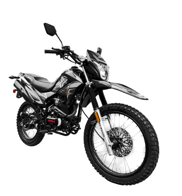250cc Dual Sports Dirtbike (Black) S3618